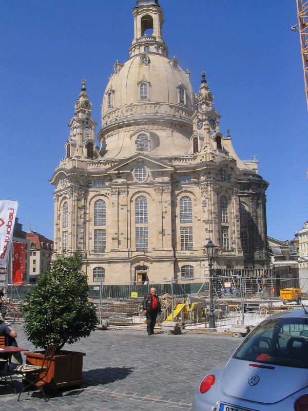 Frauenkirche in Dresden mit Berte